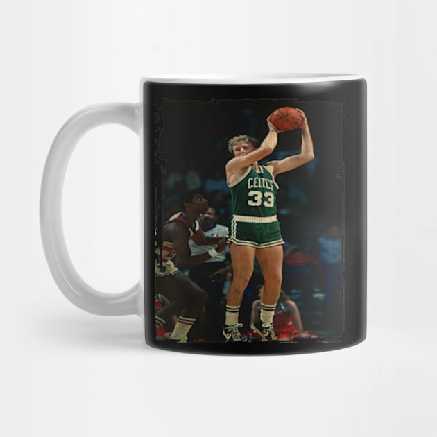 Larry Bird Celtics Vintage by CAH BLUSUKAN